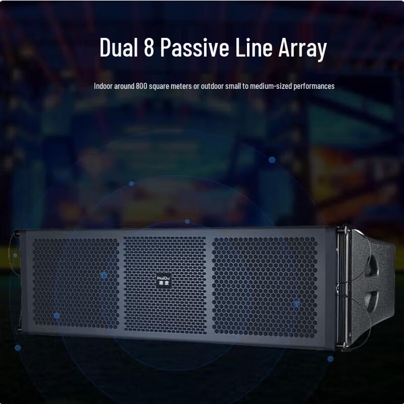 Professional High-Power Line Array Speaker System CN plug (adapter included)
