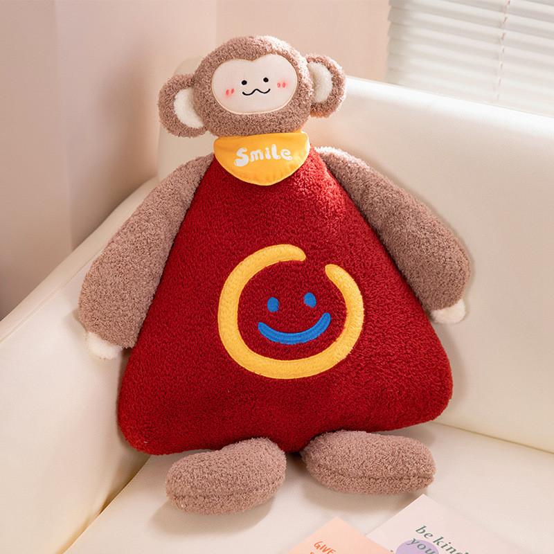Милый Слоненок, Кот, Обезьянка, Розовая Свинка Плюшевая Игрушка Подушка Для Девочек в Гостиную