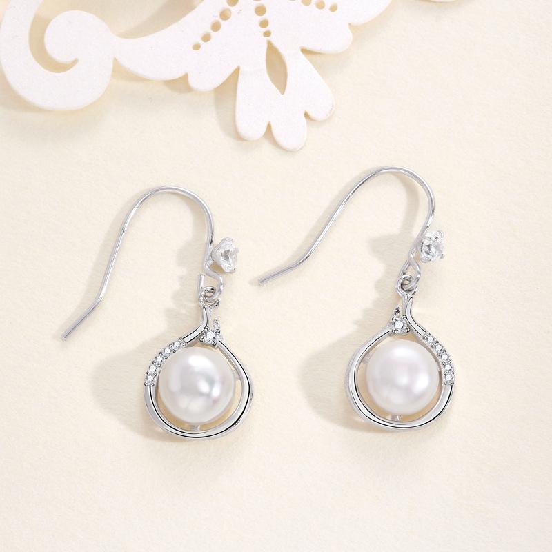 Серьги Cherish Supreme Pearl Женские Ретро Элегантная Мода Универсальные Легкая Роскошь Премиум Подарок на День Матери