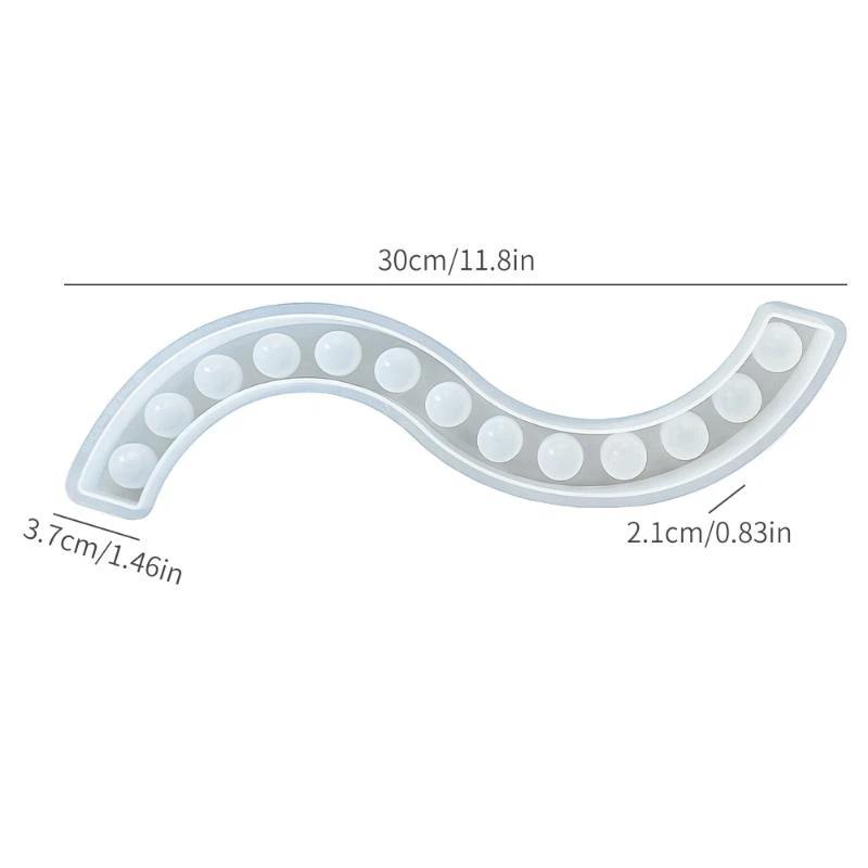 Держатель для пробирок с цветами Силиконовые формы DIY Ручная работа Поднос для вазы Форма для эпоксидной смолы Подсвечник Форма для гипса и цемента