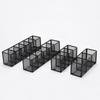Modern Mesh Desk Organizer 3/4/5/6 Grids Pen Storage Box Multifunctional Pencil Holder  Office Use
