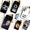 Football Soccer Ball Case For Samsung Galaxy S24 Ultra S23 S22 S21 S20 FE Note 20 S8 S9 S10 Note 10 Plus Cover