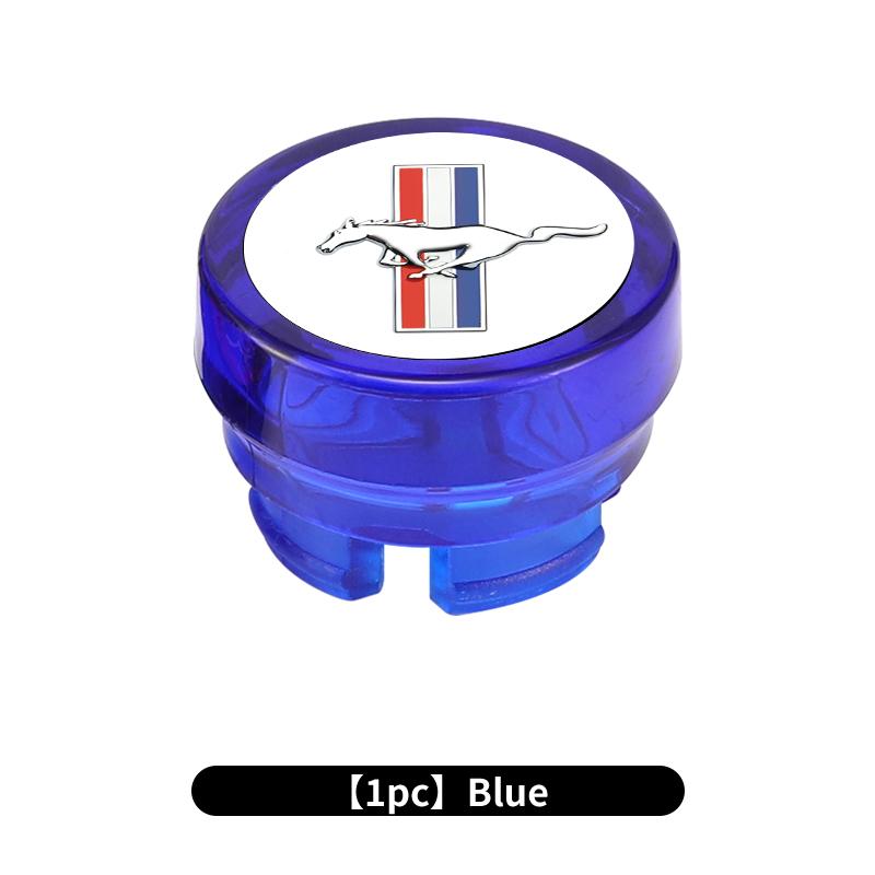 For Ford 1/2PCS Car Logo Cigarette Lighter Dust Plug Button Socket Protective Cover Escort KA Flex Everest KA Expedition Falcon APQ1