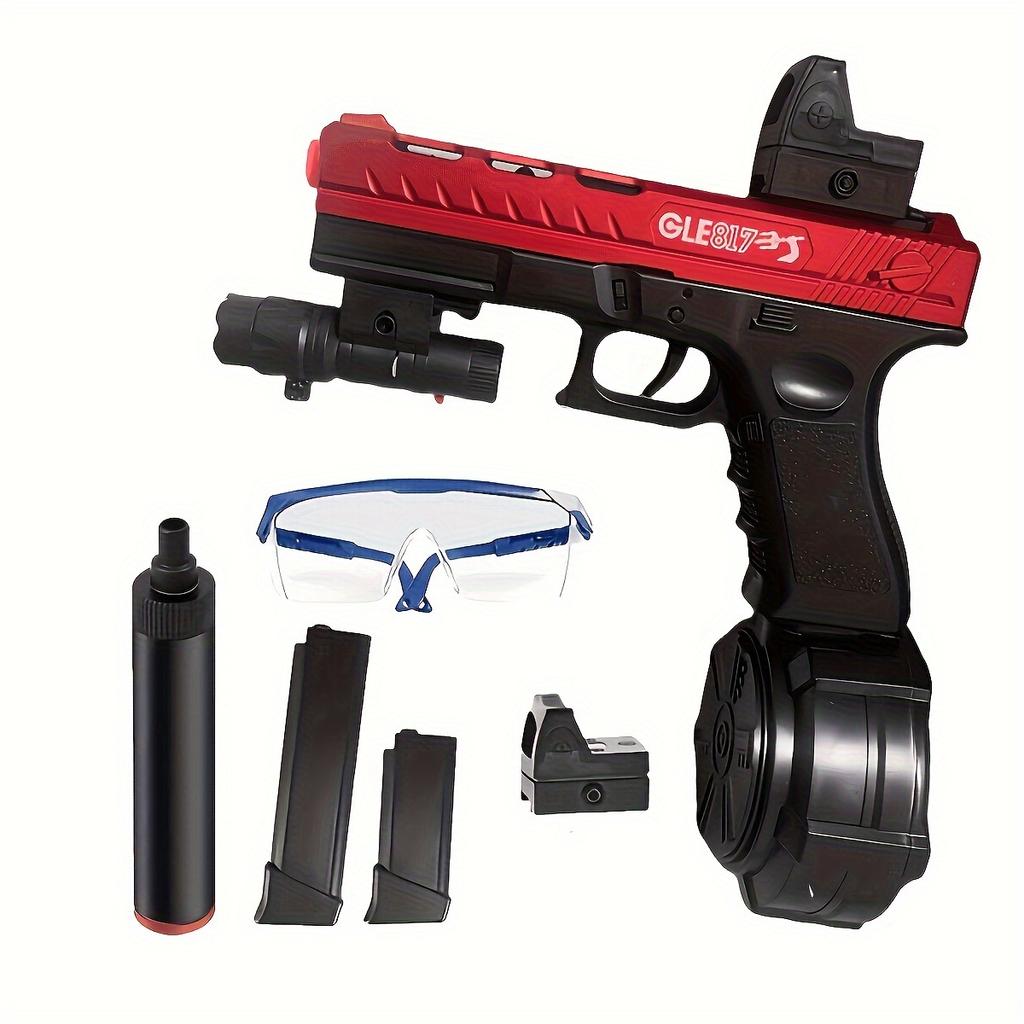 Blaster GunElectric Ball Blaster Pistol High Orbeez Gun Performance Cool Toy Gun Rechargeable Splatter Ball Toys for Outdoor