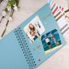 Фотоальбом Альбом для вырезок Крафт-бумага Альбом для вырезок Гибкая конструкция катушки DIY Книга памяти для семейной свадьбы
