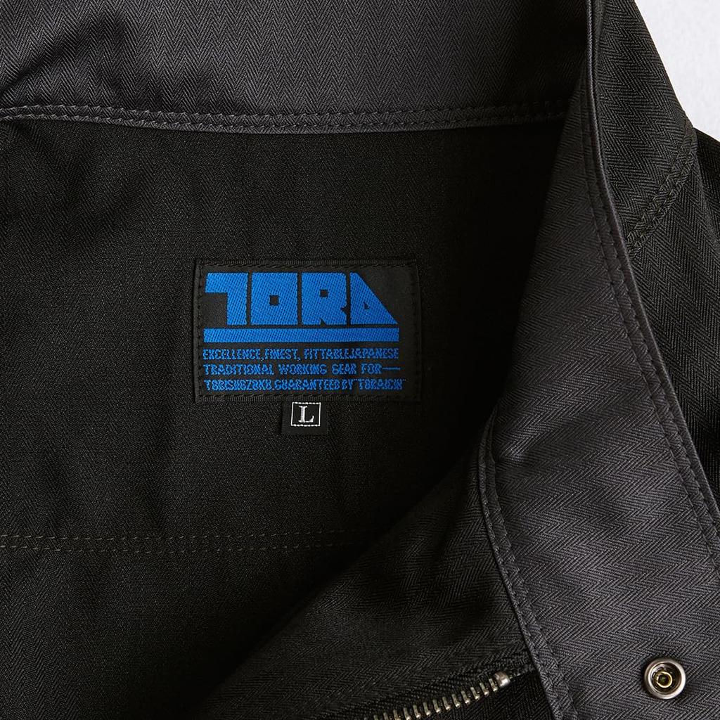 Toraichi Work Long Sleeve Blouson Size LL Workwear, Pants, Knickerbockers, 3920-124, (3920-124), Black,