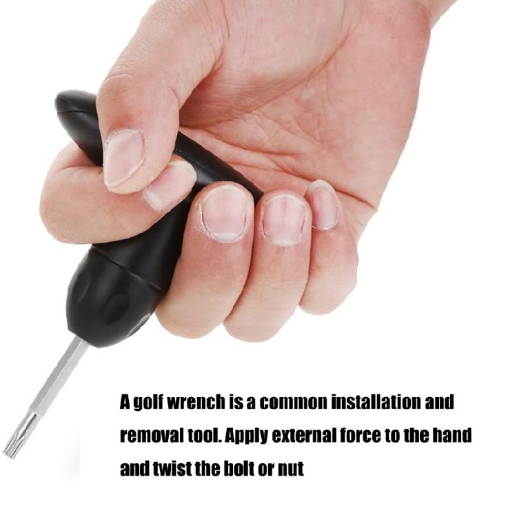 Golfs Club Driver Shaft Adapter Driver Wrench Tool Golfs Torque Wrench Tool Replacement Adjustment Torque Wrench Tool