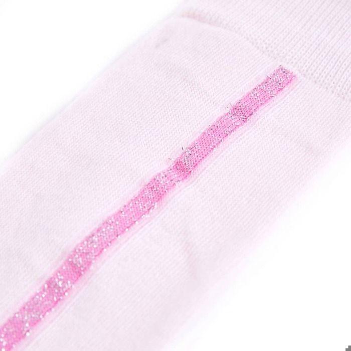 Chaussettes enfant - vidaXL - Rose - 75% coton - Taille élastique - Mixte (x5)