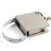 Mini Stainless Steel Retractable Measure Tape Ruler Keychain Key Ring Pendant