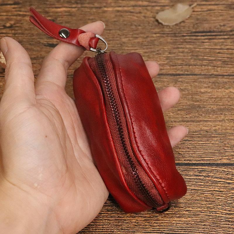 Натуральная кожаная ключница, персонализированная и простая, из натуральной кожи КРС растительного дубления, ручной работы, для мужчин и женщин