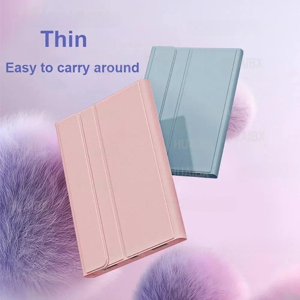 Keyboard Tablet Case for Lenovo Xiaoxin Pad 2024 11 Inch TB-330FU TB-331FC Detachable Bluetooth Keyboard for Lenovo Tab M11 K11 11 Inch Leather Funda