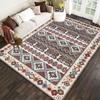 Bohemian Vintage Crystal Velvet Carpet Home Bedroom Carpet Large Area Living Room Sofa Coffee Table Mat Large Size Carpet