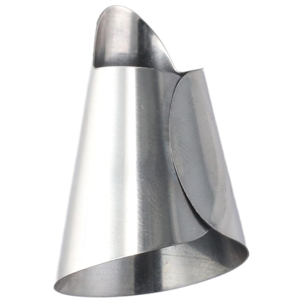 5 шт. Защищающие пальцы Железные накладки для ногтей Материал из нержавеющей стали Защита рук от порезов Дом