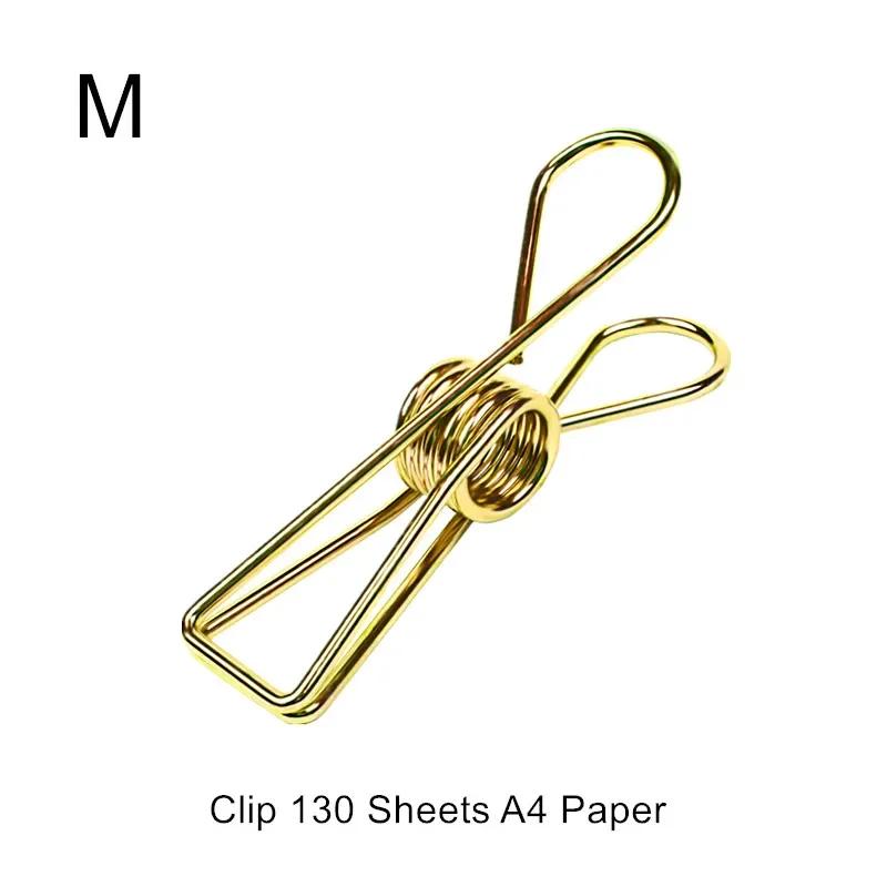 2 шт./набор металлических зажимов для офиса, школы, канцелярских принадлежностей, скрепок для файлов, документов, органайзеров