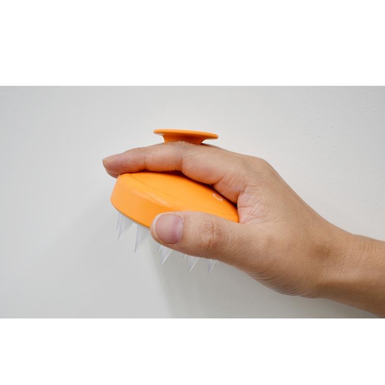 DR.ORGA Щетка-шампунь для очищения и массажа кожи головы 1 шт.