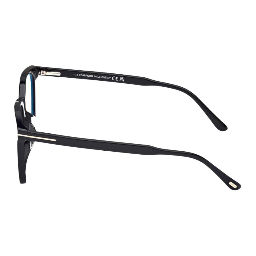 TF T-Shaped Logo Irregular Acetate Sunglasses Women sunglasses Black TFF6052DB