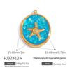 Stainless Steel DIY Jewelry Accessories Cartoon Enamel Pendant for Bracelets and Necklaces