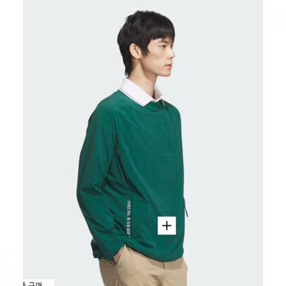 Adidas Golf Golf Windlady Long Sleeve Polo Shirt Im6423 Green
