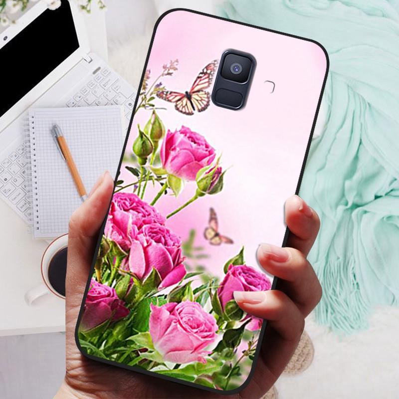 Для Samsung Galaxy A8 Plus 2018 Чехол Черная Крышка Лев Волк Силиконовые Мягкие Задние Чехлы Для Samsung A8 2018 A530 A530F Чехол для телефона