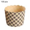 100 шт. чашки для торта, здоровые портативные легкие контейнеры для торта, экологически чистые штабелируемые подставки для кексов для дома