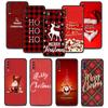Cartoon Red Christmas Phone Case For Samsung Galaxy A50 A30 Note 8 9 20 Ultra A04 A50s A90 A40 A20e A10s A70 A20s M52 M33 M53