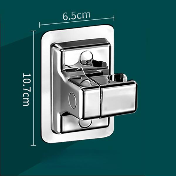 Держатель для душевой лейки Регулируемый настенный держатель для душа Самоклеящаяся насадка для душа Ручной кронштейн Аксессуары для ванной комнаты