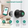 Умный цилиндрический автоматический цифровой замок с ручкой TUYA Bluetooth для дома, защита от кражи, отпечаток пальца, бесключевой, для офиса, спальни, квартиры