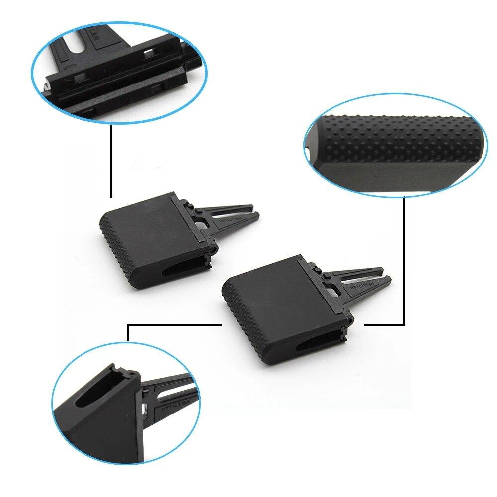 Автомобильный передний и задний зажим для вентиляционного отверстия переменного тока, ремонтный комплект, зажим для вентиляционного отверстия для кондиционера для Porsche Macan 2018-2022