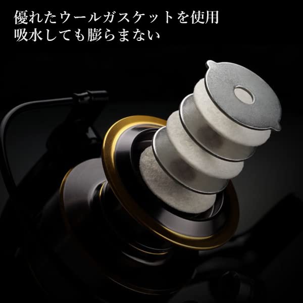 Катушка для спиннинга, легкая, номер 3000, прочная, рыбалка, катушка, кастинг, пресноводная рыбалка, морская рыбалка, соленая вода, пресноводная