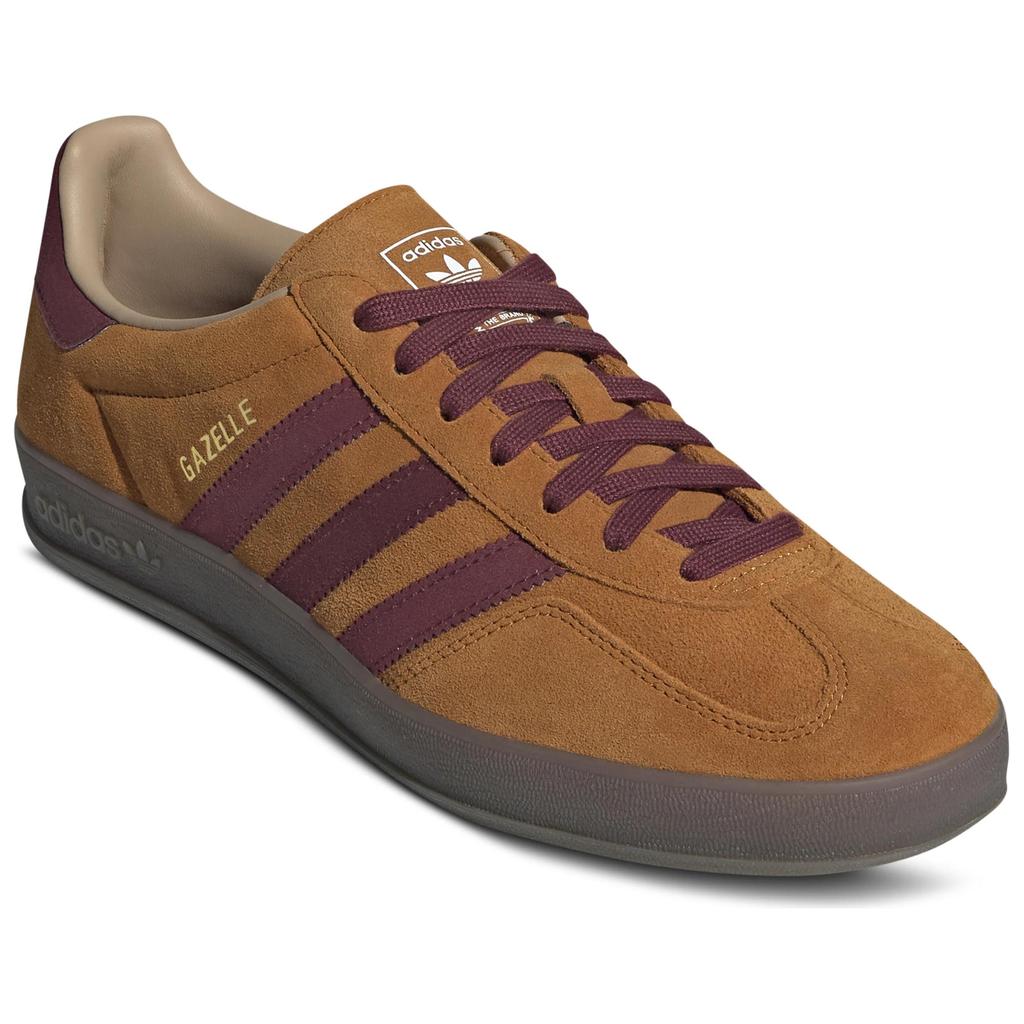 adidas Кроссовки Gazelle Indoor Craft Ochre Shadow Red Unisex, медные, теплые, песчаник JH5411