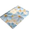 Light Luxury 3D Three-dimensional Flower Household Toilet Absorbent Mat Bathroom Toilet Diatom Mud Non-slip Carpet
