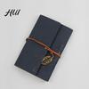 Embossed Leaf Texture Journal Vintage Faux Leather Journal, A5 A6 A7 6 Ring Loose-Leaf Notebook Durable Writing with Retro Metal Pendant for Writing,