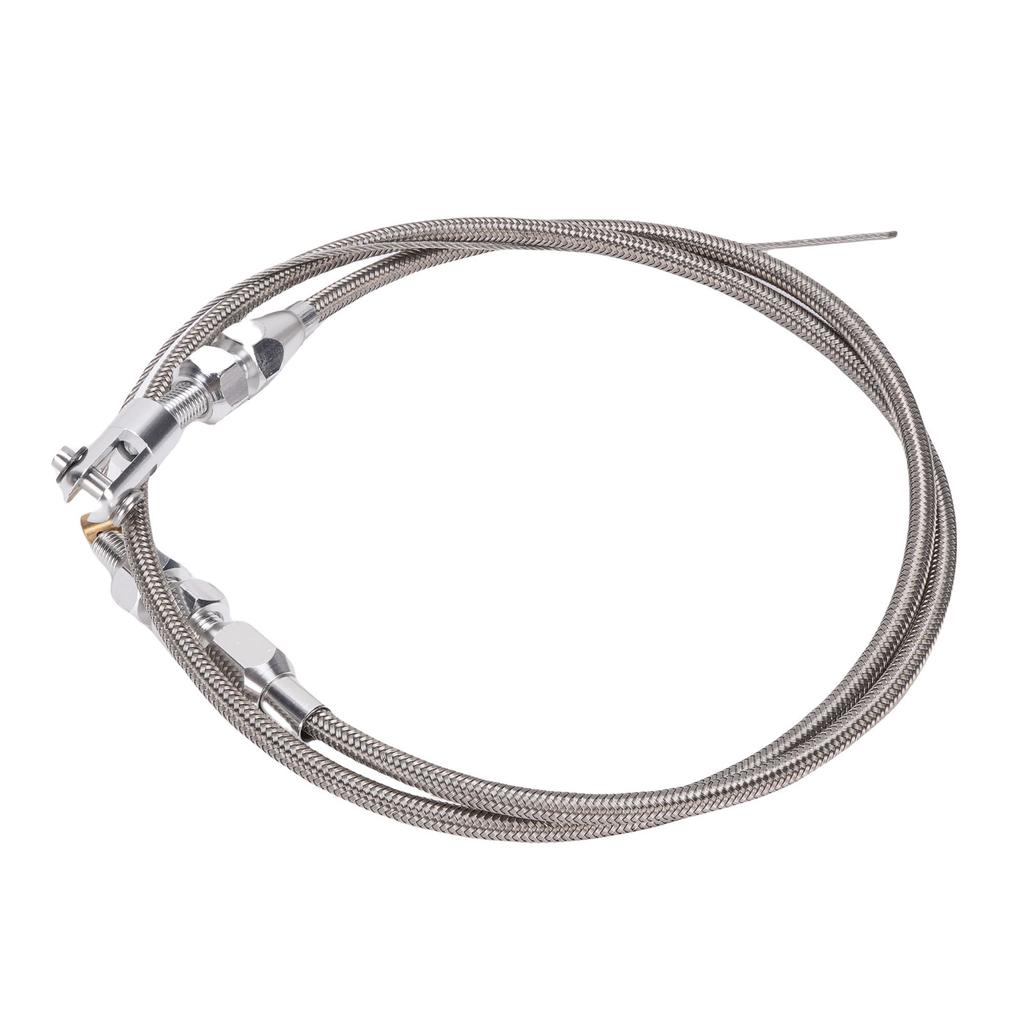Throttle Cable Stainless Steel Adjustable High Strength Rustproof Universal Fit for Most