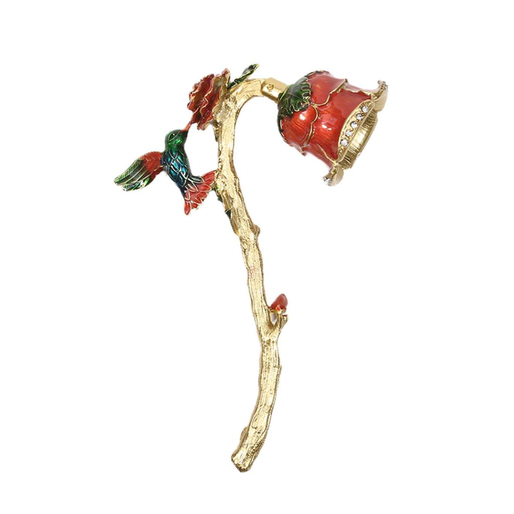 Фитиль для свечей из цинкового сплава с длинной ручкой и цветами и птицами Ручной ароматерапевтический чехол для тушения Аксессуары для свечей