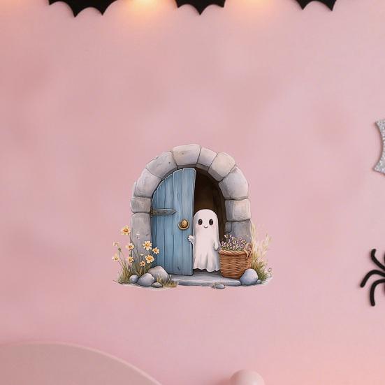 3D Funny Realistic Wall Sticker Removable Peel And Stick Wall Decal with 3D Effect for Bedroom Door Corner Baseboard Decor