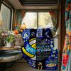 Volleyball Player Dna Starry Night Sky Rv Blanketcustomize Your Name Lightweight Comfortable And Stylish Blanket For Rv Travel Bed Home Chair Office