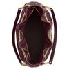 Coach Evelyn 34 Gold Buckle Leather Shoulder Bag Large Women shoulder bag Burgundy CCZ79-IMORX