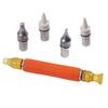 Car Body Dent Repair Magnetic Pen with Knocking Leveling and 4 Replacement Tips for Easy Dent Removal and Repair