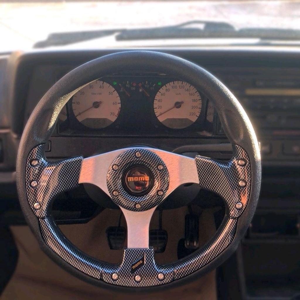 13-Inch Cool Coupe Sports Car Racing Steering Wheel Semicircular Blade, 14-Inch