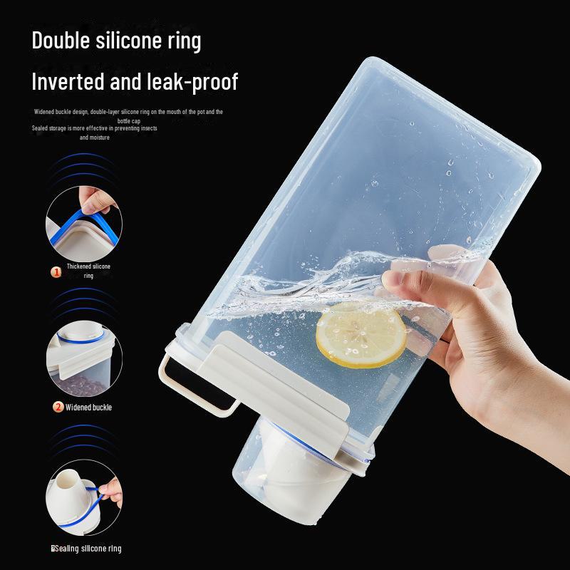 Контейнер для хранения японского риса: Ведро для муки и лапши с защитой от насекомых и влаги