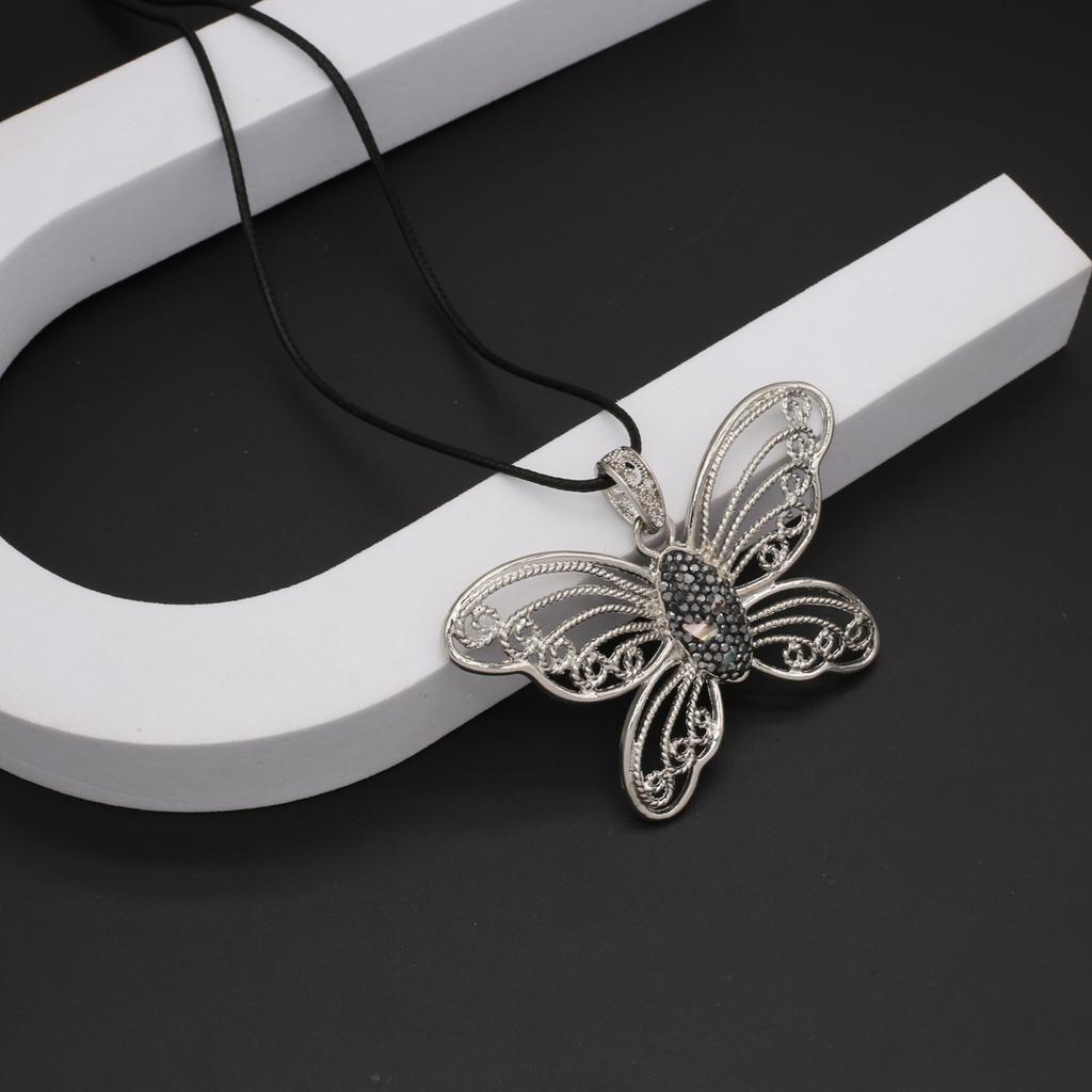 Новый стиль ожерелье натуральный камень торчащий бриллиант кулон ожерелье подвески для женщин романтический подарок на день рождения