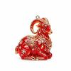 Shining Xmas Tree Sheep Hanging Ornaments 2027 Year of The Sheep Keychain  Holiday Party Decor