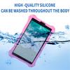 Для Nokia T10 2025 Чехол 8 дюймов Мягкий Пузырчатый Силикон Безопасный для Детей Чехол для Планшета Для Nokia T10 Вращающаяся на 360 градусов Подставка Funda
