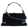 ChainShoulder Shoulder Bag A33096 COCO Mark Gamaguchi 2WAY Black Velor Women Used