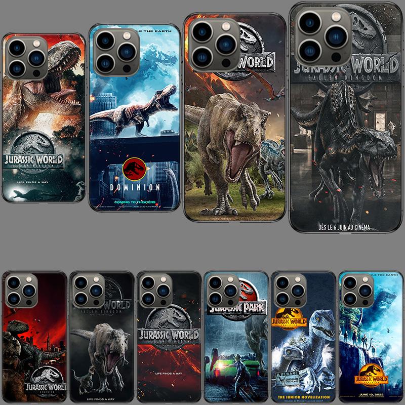 Чехол для телефона Новый Мир Парк Юрского Периода Для Iphone 16E 15 Pro 14 Plus 17E 16 17 Pro Max Air 11 12 13 Mini Ударопрочный Capa Милый Cov