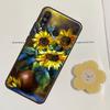 Масляная живопись Цветы Для Huawei Nova Y91 Y60 Y70 Y90 Y61 3i 7i 8i 11i Nova 11 9 10 SE P20 P40 Lite P30 Pro Чехол