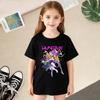 T-Shirts Girls Children's Girl Cartoon Printed Casual T-Shirt T Fashion Comfortable Short Sleeve Children's Clothing Top