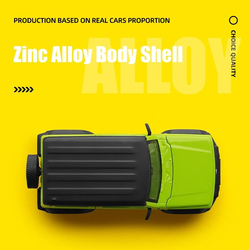 Масштаб 1/32 Внедорожник Suzuki Jimny Собранная Модифицированная Модель Игрушечной Машинки Литой Сплав Миниатюра Свободные Колеса Коллекция Подарок для Мальчиков Детей