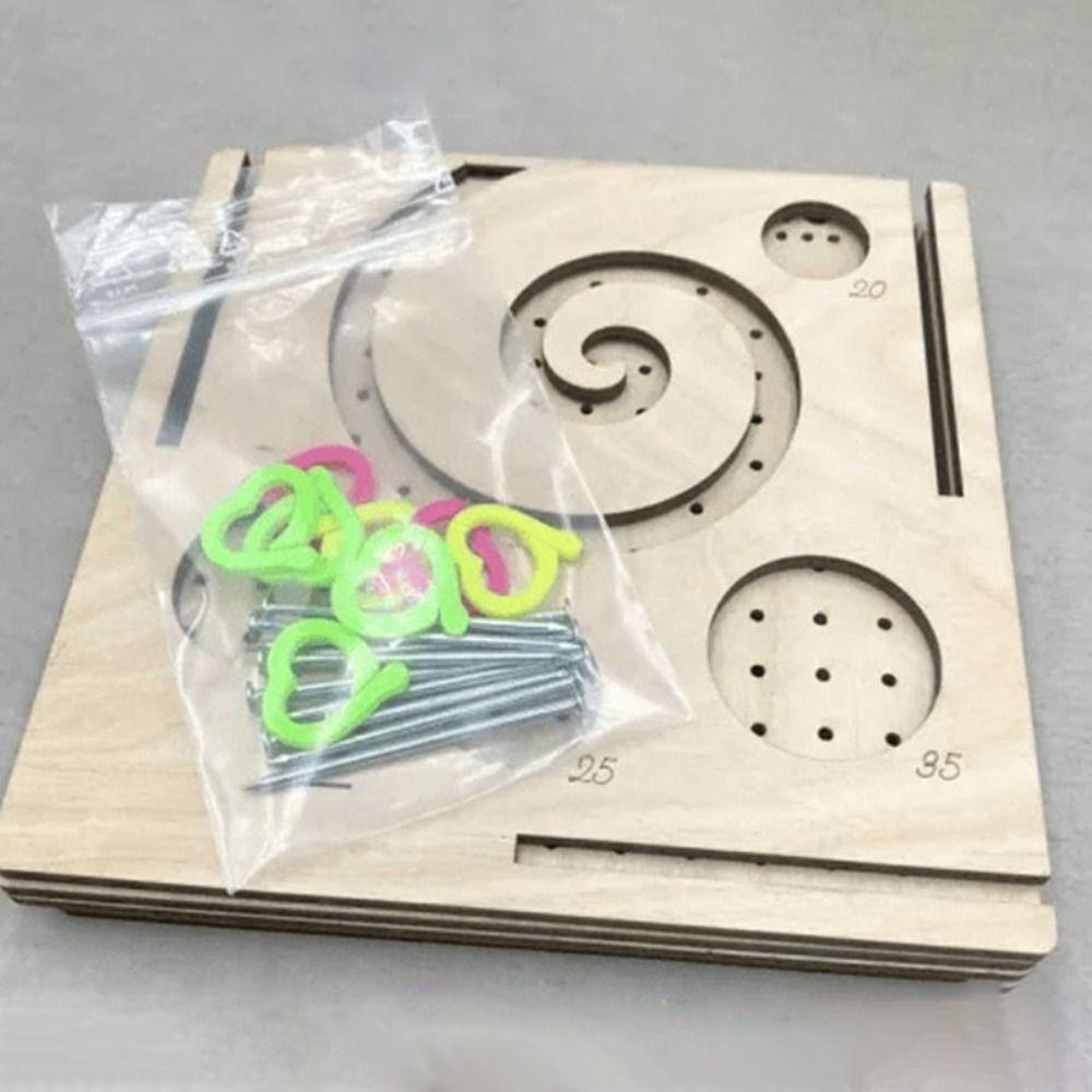 Деревянная чаша для пряжи для любителей вязания, коробка для хранения пряжи, органайзер для хранения пряжи, новый держатель для клубка пряжи