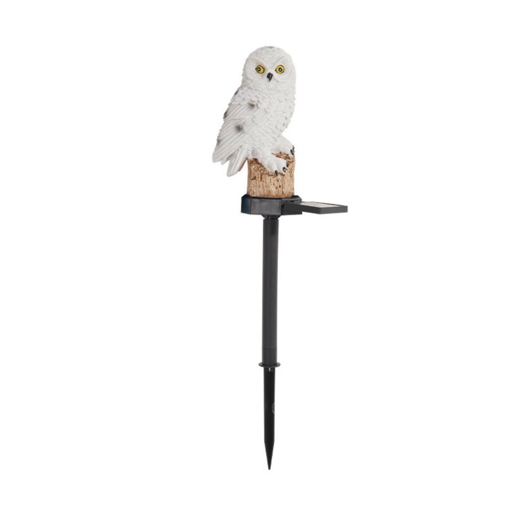 LED Garden Lights Solar Night Lights Owl Shape Solar-Powered Lamp